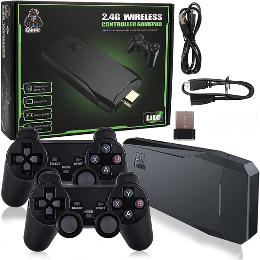 RetroBox 2025 🎮 Přenosná konzole s bezdrátovými ovladači!